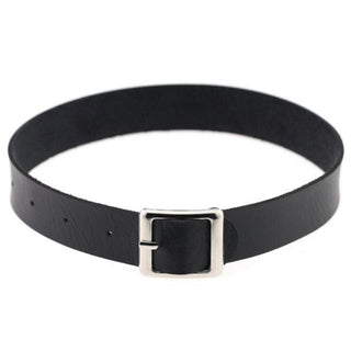 Image of Minimalistic Beltlike Collar or Choker in red shade