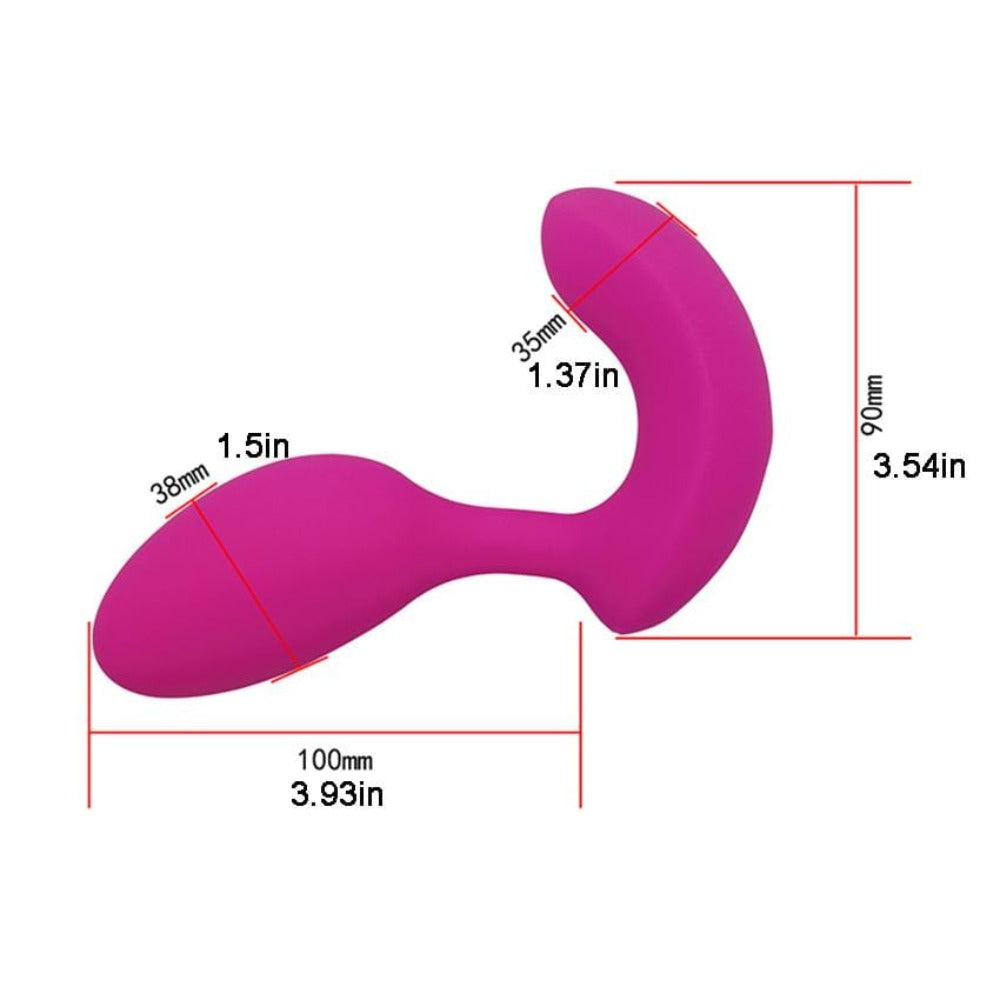 This is an image of a 3.93-inch insertable strapless strap on in sleek design for beginners and seasoned users.