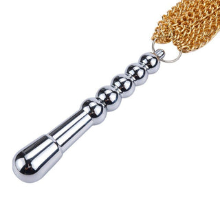 Metallic Torture Chain Flogger