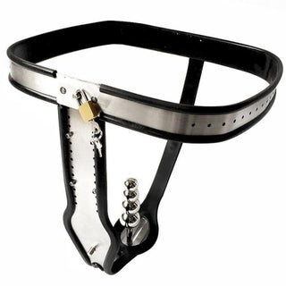 Locked and Loaded Female Chastity Belt