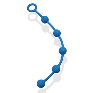 Silicone anal beads designed for comfort and safety, ensuring a pleasurable experience.