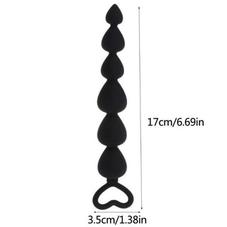 Pure Silicone Anal Beads for Beginners