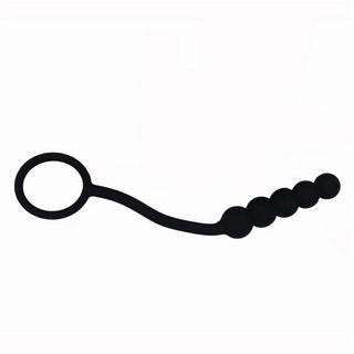 Pictured here is an image of Sustained Pleasure Anal Beads for Guys, offering a unique massage experience with graduated beads for heightened stimulation.
