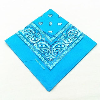 In the photograph, you can see an image of Printed Cotton Bandana Cloth Gag in Gold color