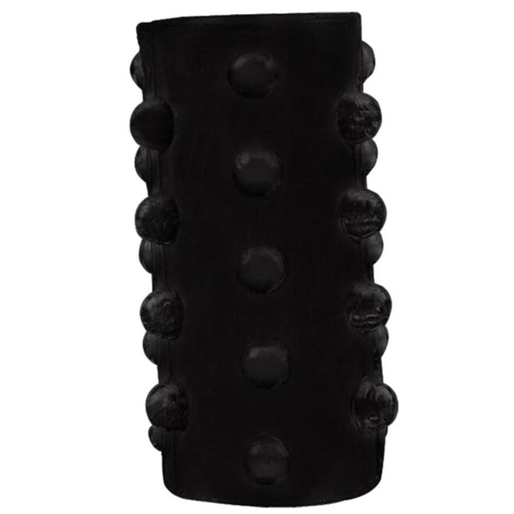 Pictured here is an image of Phallic Wrap Silicone Penis Sleeve Set 7pcs with soft bristles and thrilling spikes for unique stimulation.
