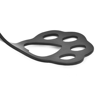 A visual of Paw of Punishment Kink Spanking Paddle Sex, perfectly proportioned at 9.84 inches in length and 4.92 inches in width.