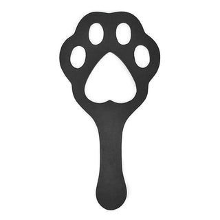 Featuring an image of Paw of Punishment Kink Spanking Paddle Sex, featuring a paw-print hole design for enhanced sensation.