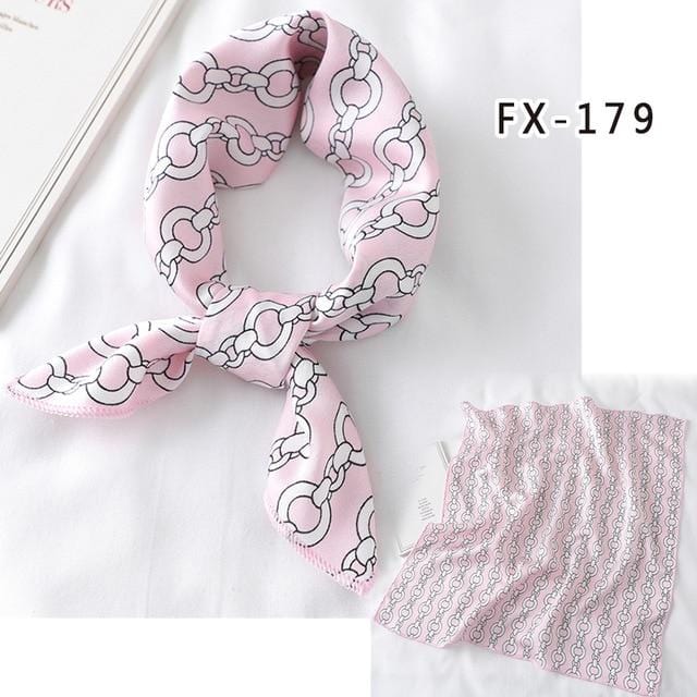 In the photograph, you can see an image of Printed Satin Scarf Knotted Gag in a practical and stylish design.