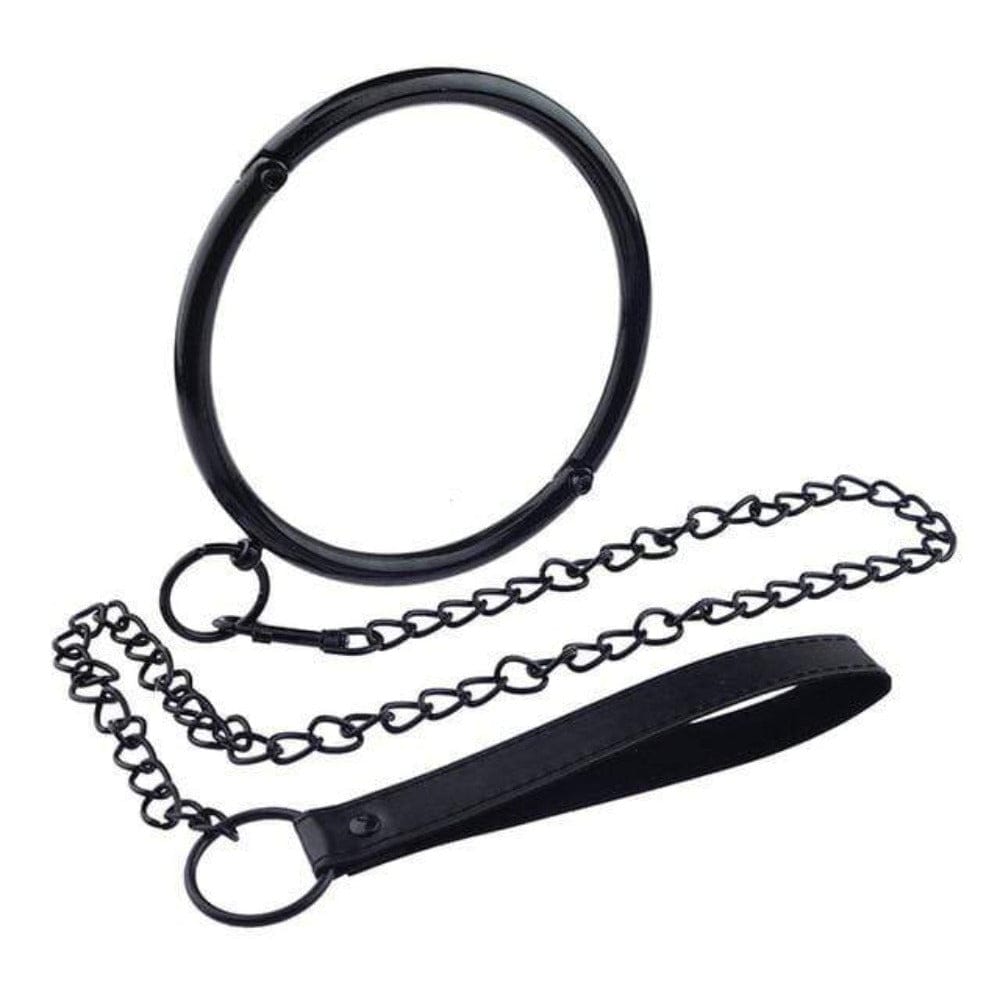 Sturdy BDSM Lockable Steel Collar