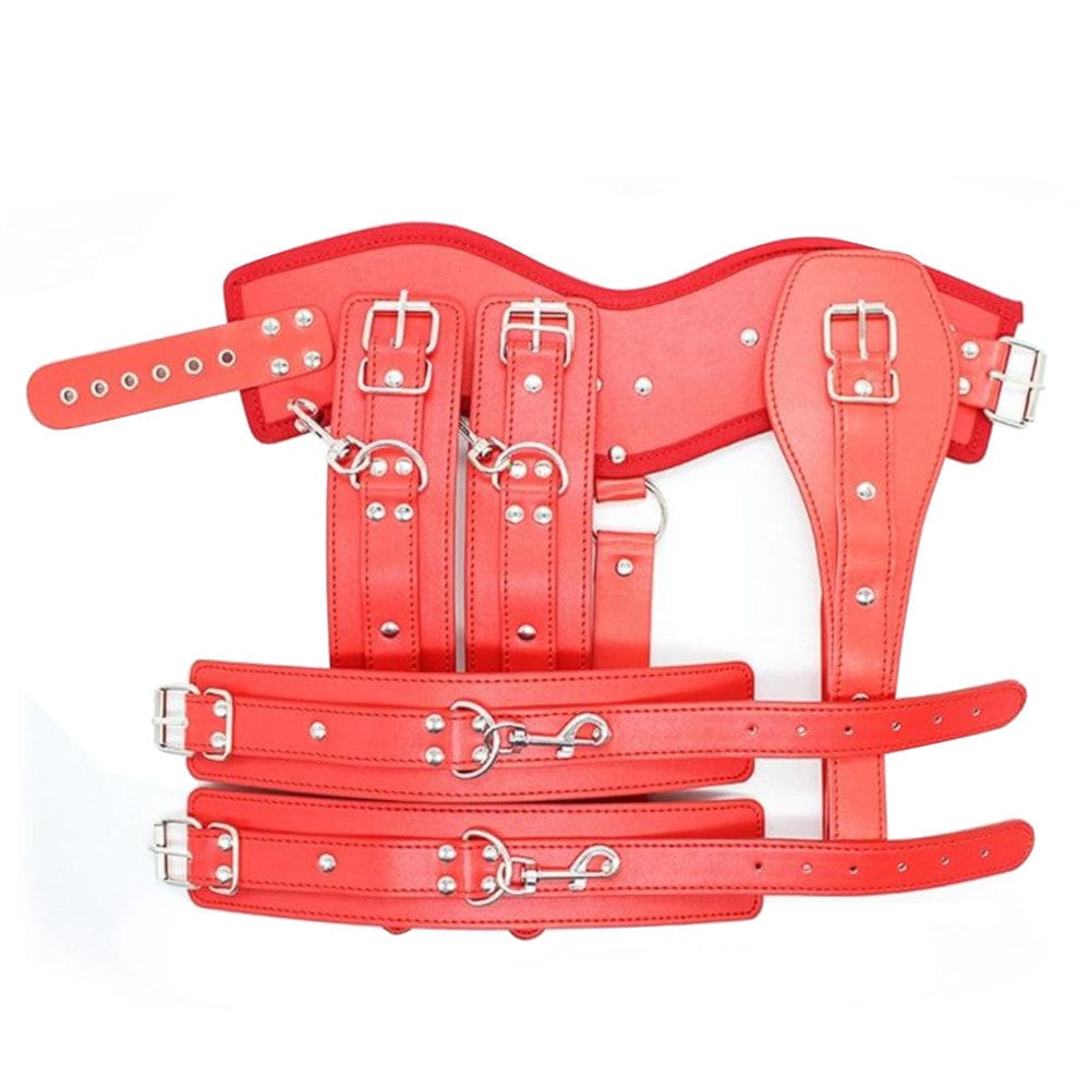 Slave Perfect BDSM Arm Leather Body Harness