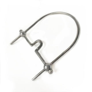 Image of Stainless Steel Gag Toy with intricate design for enhanced pleasure.