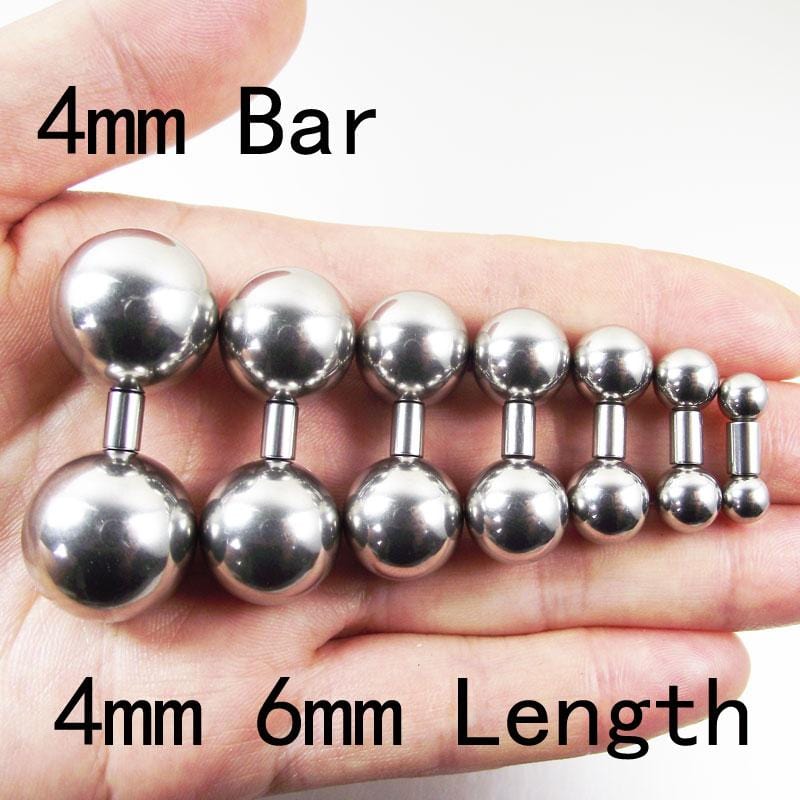 Stainless Barbell Frenum Piercing Jewelry