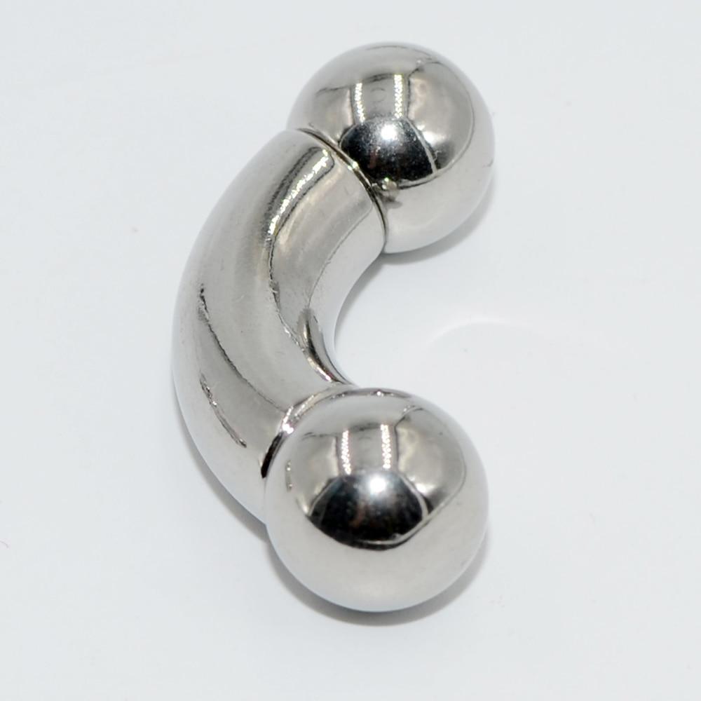 Tough Guy Prince Albert Curved Barbell Piercing