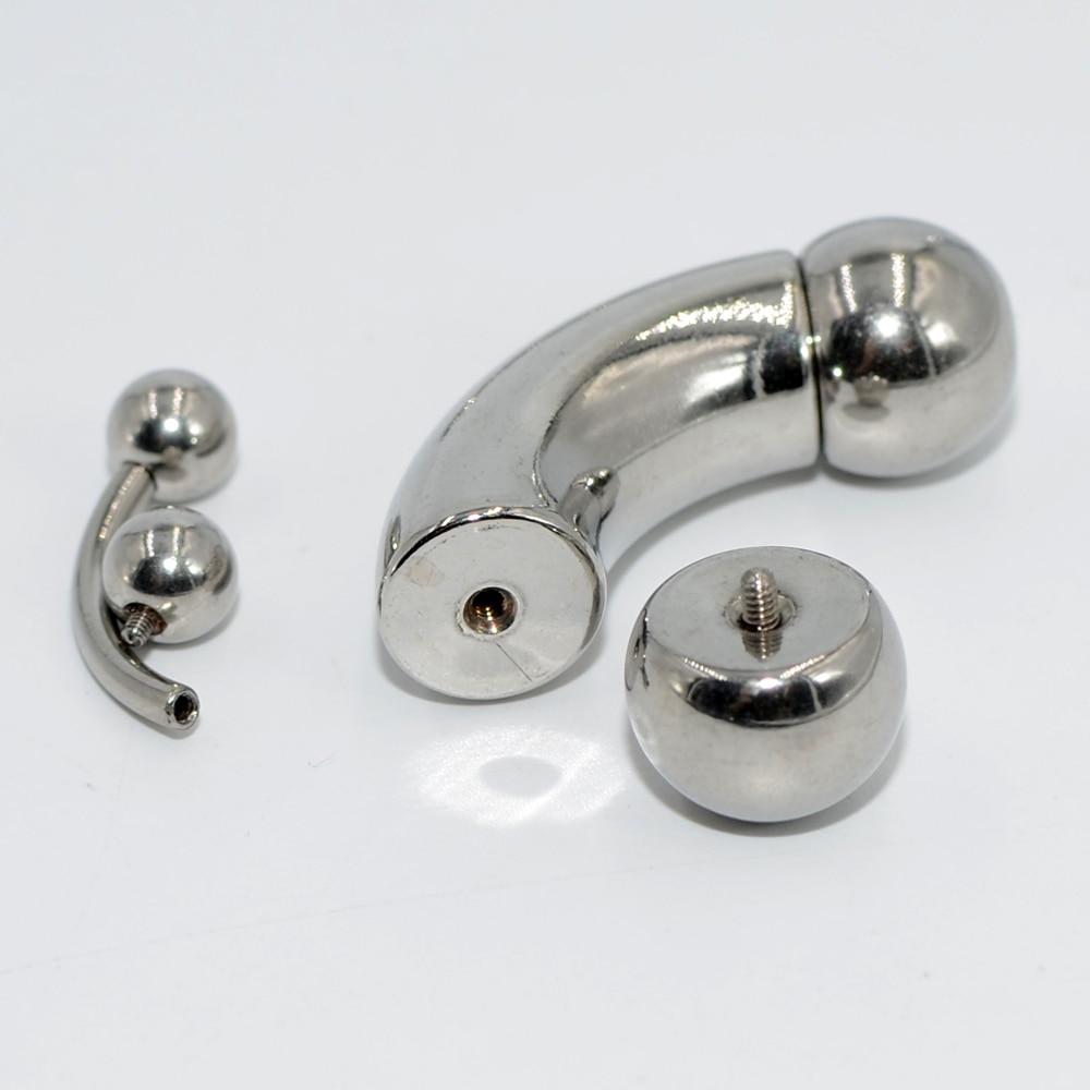 Tough Guy Prince Albert Curved Barbell Piercing