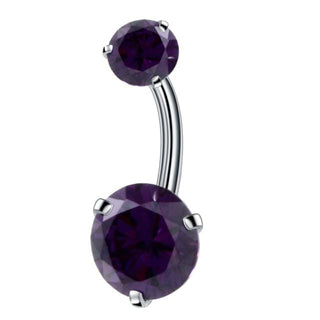 Zircon Crystal Clitoral Hood Piercing Jewelry