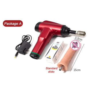 You are looking at an image of the Turbo Fast Dildo Machine in red and black colors, featuring a sleek design and high-performance capabilities.