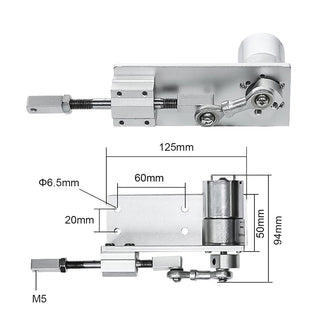 View the DIY Sex Machine Motor image showcasing a versatile motor with adjustable stroke lengths and RPM range for ultimate control.