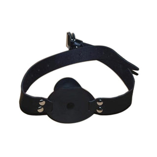 This is an image of Black Breathable Ball Gag, featuring breathable design and comfortable fit for added intensity.