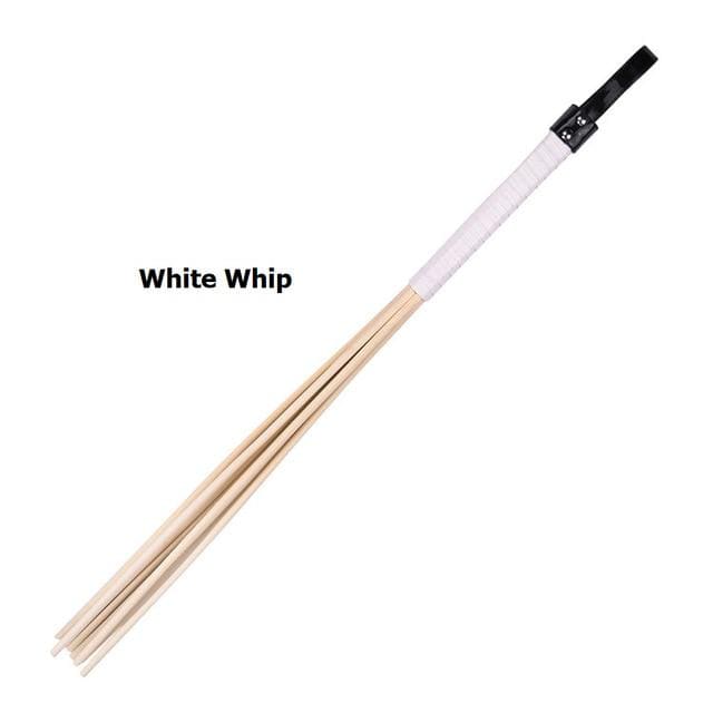 A visual of Sweet Pain Rattan Spanking Rod with a red handle option for intense impact play.
