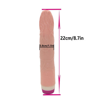 Battery Operated Silicone Rotating Dildo
