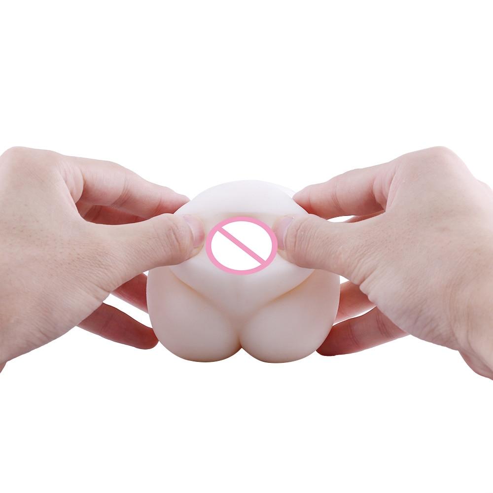 Soft Silicone Vagina Toy for Men