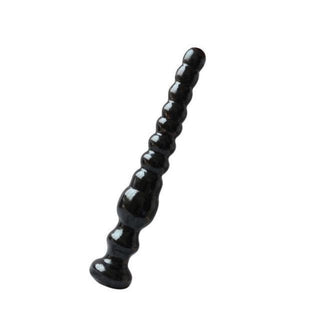 Presenting an image of Rear Infiltrator Soft Anal Beads, featuring a textured beaded shaft for heightened pleasure.