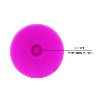This is an image of the purple butt trainer with a ribbed structure and ten frequency vibrations for customized pleasure.