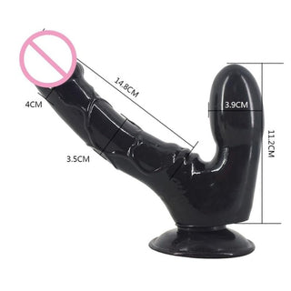 Maximum Pleasure Double Headed Dildo With Suction Cup