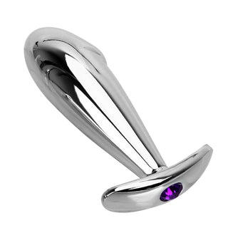 Dick-Inspired Stainless Steel Butt Plug 3.94 Inches Long