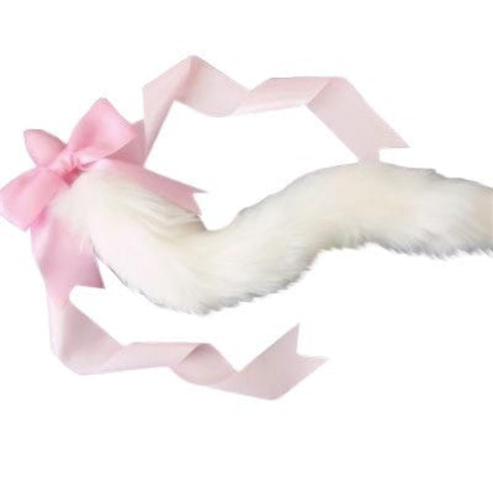 Cat Cosplay Tail Butt Plug 13 to 15 Inches Long