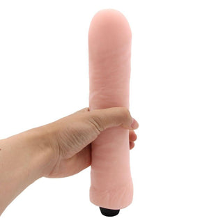 Waterproof Huge Flexible Vibrator for Women inviting exploration in the bath or shower.