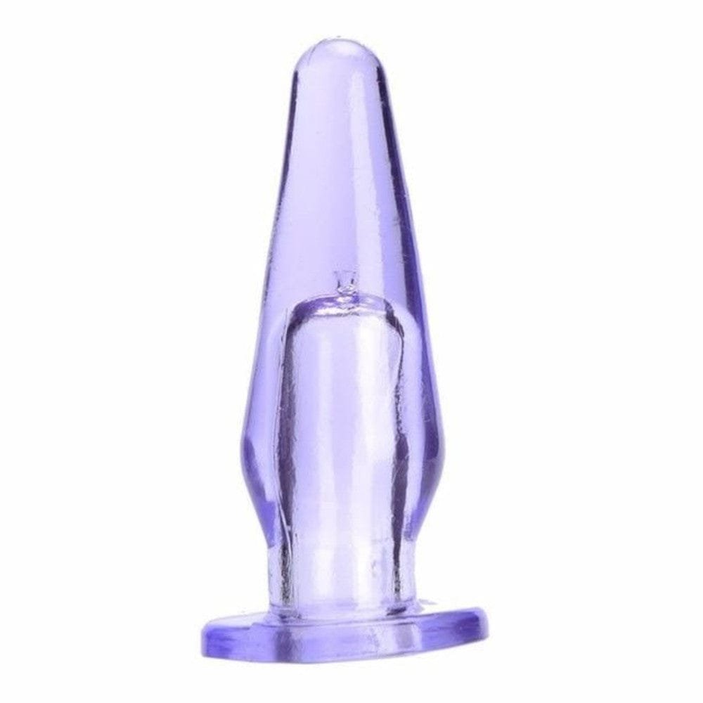 Finger G-Spot Silicone Vibrating Butt Plug 2.36 Inches Long