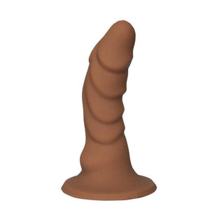 Scaly Penis Silicone Butt Plug 5.12 Inches Long with textured ridges for overwhelming sensations.