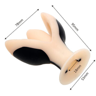 This is an image of the 3-Armed Silicone Expanding Anal Trainer with a tantalizing stretch