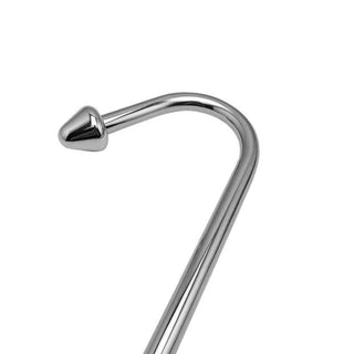 Cone-Shaped Bead Metal Anal Hook 9.84 Inches Long
