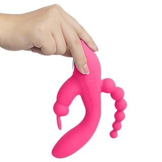 Check out an image of Luxurious Nipple Play Vibrator Clit with 12 modes of pleasure for solo playtime.