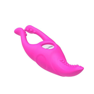 This is an image of Silicone Vibrating Clitoris Clamp providing continuous vibrations for pleasure.