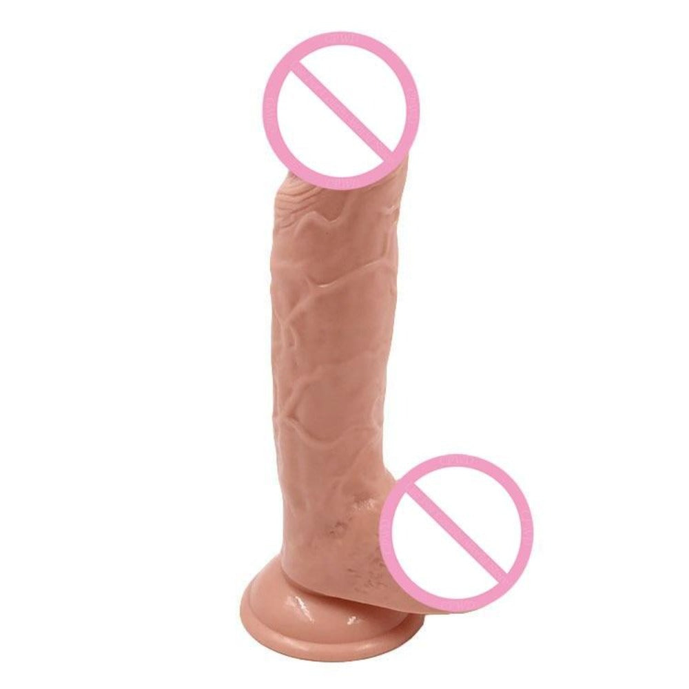 Wand of Ecstasy 9 Inch Realistic Suction Cup Dildo